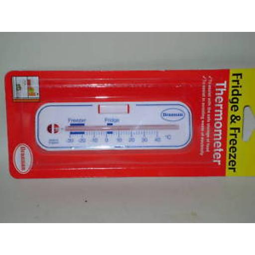 Brannan Freezer//Fridge Thermometer With Hanging Hook