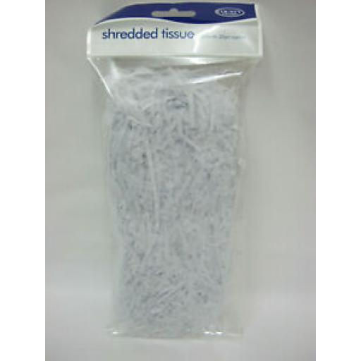 County Stationery Shredded Tissue Paper 20g White