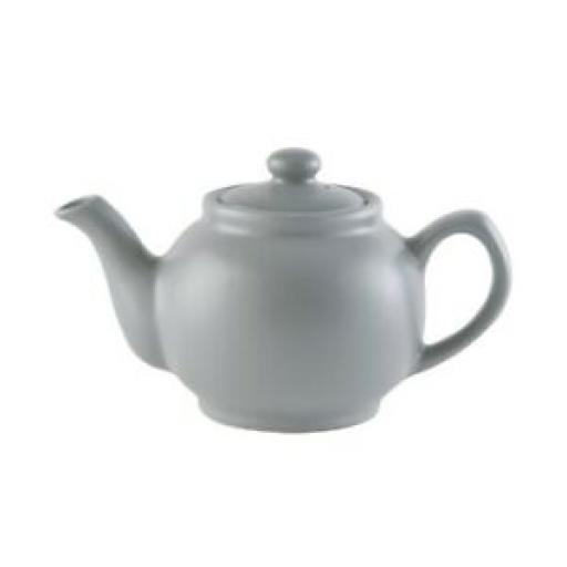 Price And Kensington Pot Teapot 6 Cup Tea Pot Matt Grey 0056.732