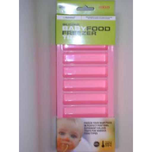 Cks Zeal Baby Food Freezer Tray Silicone Pink J251