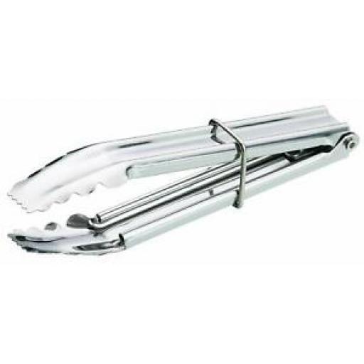 Kitchen Craft Stainless Steel Small Mini Tongs 9cm KCMINITONG