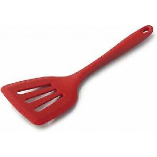 Zeal Silicone Cooks Turner Fish Slice 30cm Red J157R