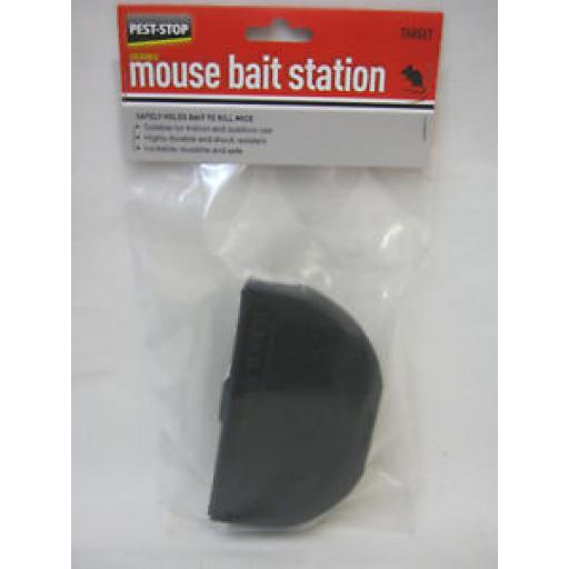 Pest Stop Lockable Mouse Bait Station Indoor Outdoor Use PSMBS