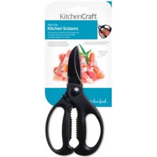 KitchenCraft Kitchen Household All Purpose Scissors 19cm KCSCISSORDL