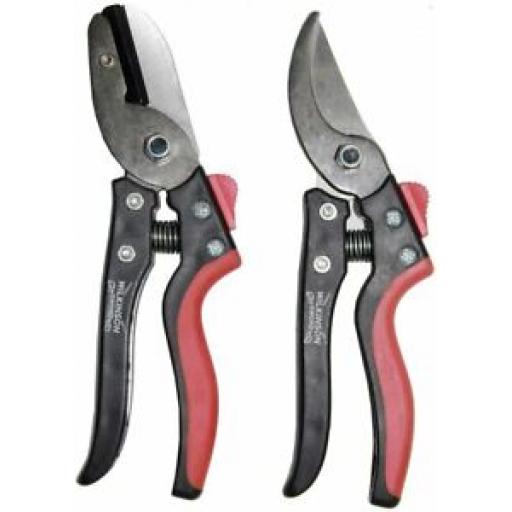 Wilkinson Sword Bypass And Anvil Pruner Set Twin Pack 1111284WG