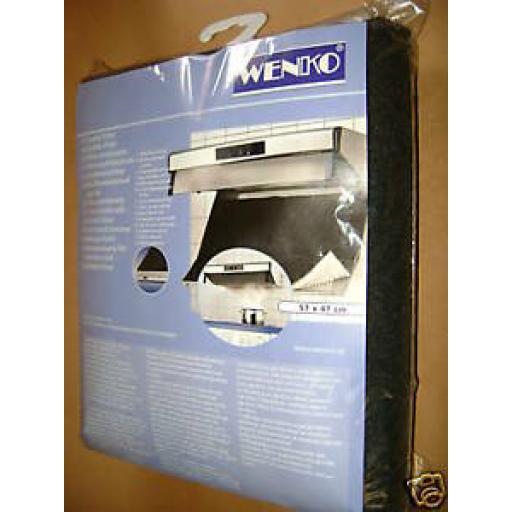 Wenko Combination Charcoal Hood Hob Fat Grease Odour Filter