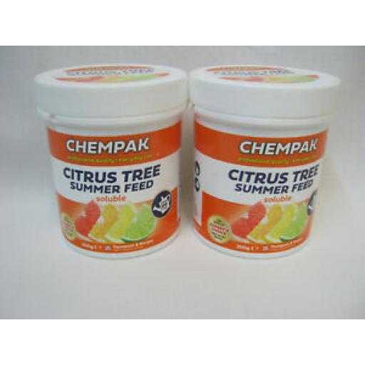 Chempak Citrus Summer Feed Plant Food Fertilizer 200g Pk2