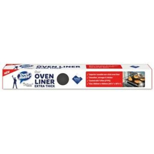 Ovenmate Cooking Liner Keep Oven Trays Clean Extra Thick Teflon Reusable