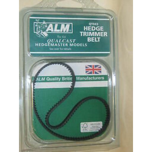 ALM Drive Belt for Qualcast Hedgemaster Hedge Trimmer FO16-L3674 QT043
