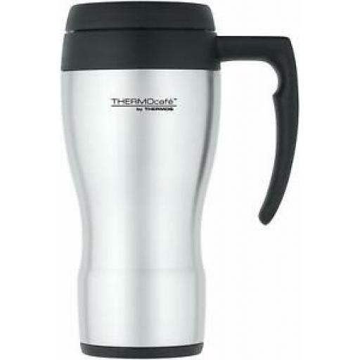 Thermos Thermocafe 430 Curved Travel Mug Beaker Cup 0.45L 450ml 187068