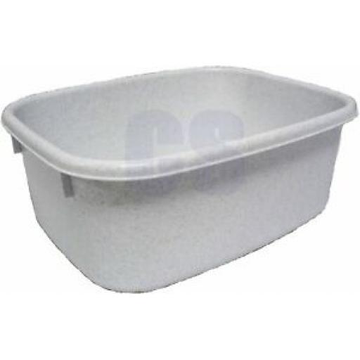 Lucy Granite Small Oblong Plastic Washing Up Bowl 33cm 13" Slight Seconds