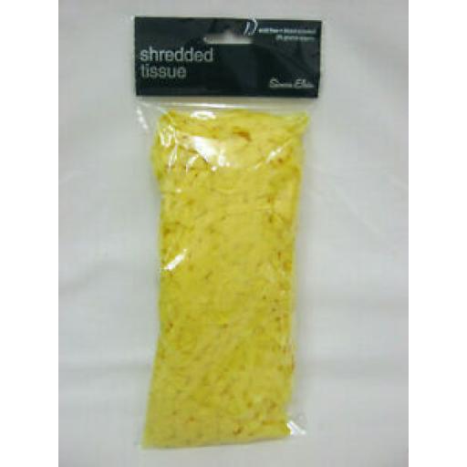Simon Elvin Shredded Acid Free Tissue Paper 25g Yellow TW-1510