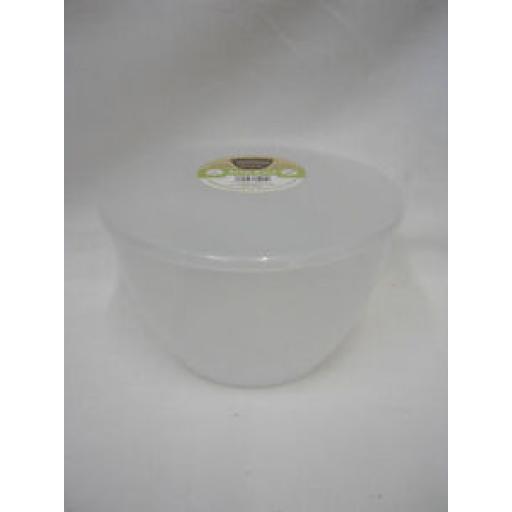Just Pudding Basins Plastic Pudding Bowl Basin And Lid 3 Pint 1.71 Lts