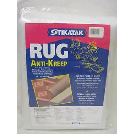 Stikatak Non Slip Underlay For Rugs Carpets And Hard Flooring Anti Kreep