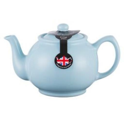 Price And Kensington Pot Teapot 6 Cup Tea Pot 0056.773 Pastel Blue