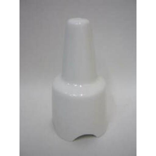 Wm Bartleet White Porcelain Tall Pie Funnel 10cm T1