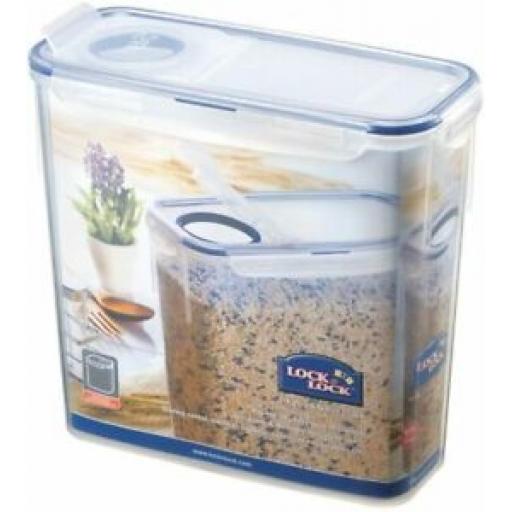 1.2Ltr Cuisine Long Rectangular (Bacon Box) Plastic Food Storage Container