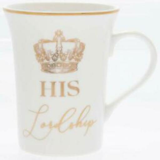 Lesser And Pavey Fine China Mug Coffee Tea His Lordship LP33908