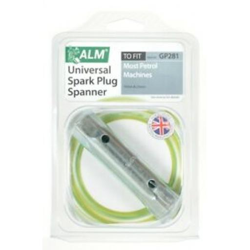 ALM Universal Spark Plug Spanner Lawnmower Mower Strimmer GP281