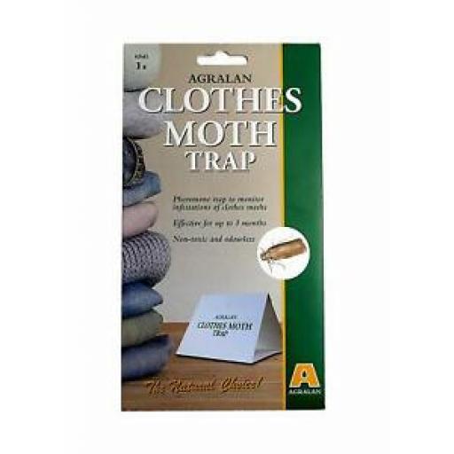 Agralan Clothes Moth Killer Glue Trap Lasts For 3 Months HA40 The Natural Choice