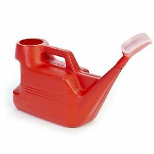 Strata Ward Plastic Watering Can Red 7 Litre Weed Control Spray Rose GN009