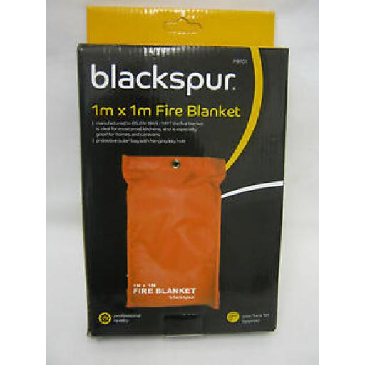 Blackspur Fire Blanket 1m x 1m BB-FB101