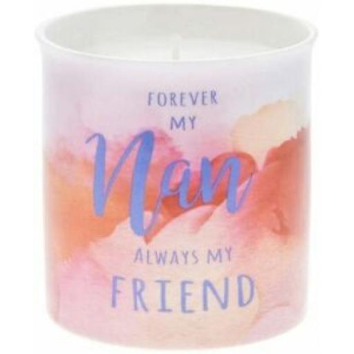 Lesser And Pavey Scented Candle Forever My Nan Always My Friend LP43247